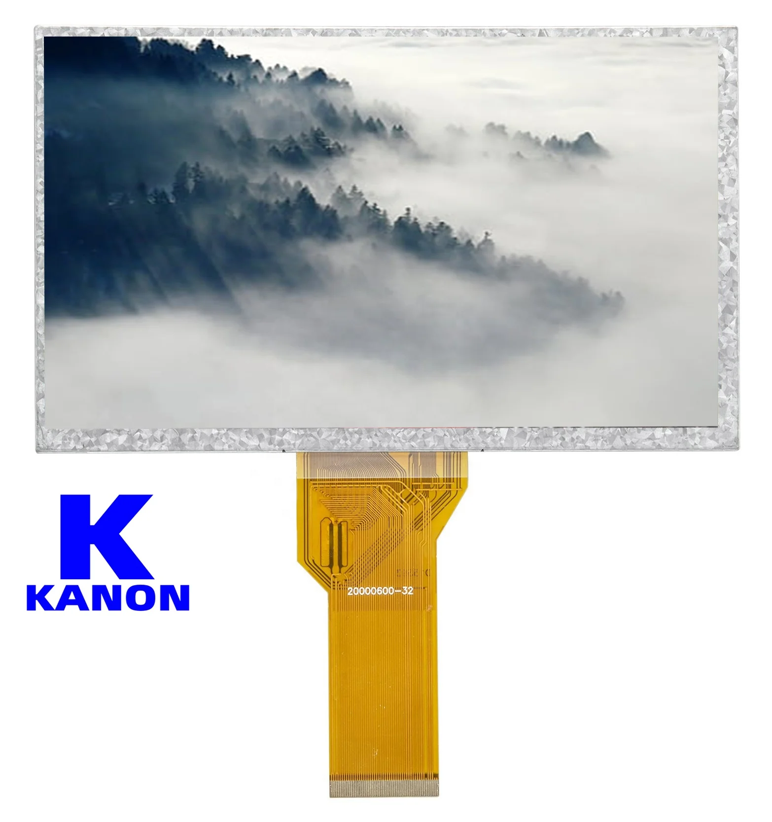 Innolux 50 Pin 7 Inch 800X480 320-400 cd/m2 50 pin  Resolution TFT LCD Monitor Tablet At070tn94