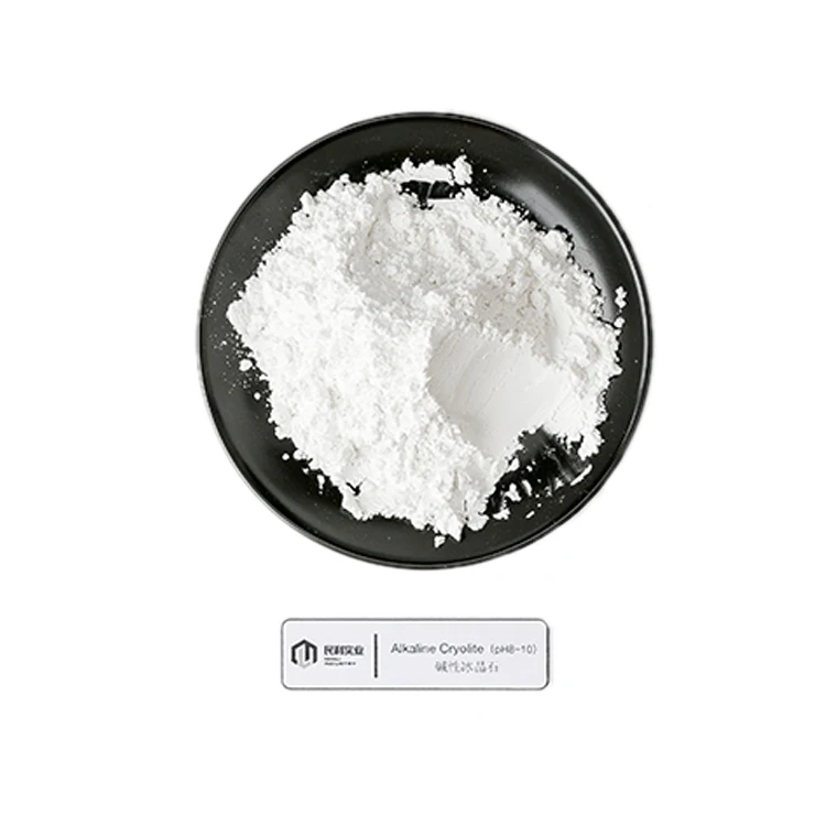 white Powder Alkaline Cryolite for glass anti reflective coating