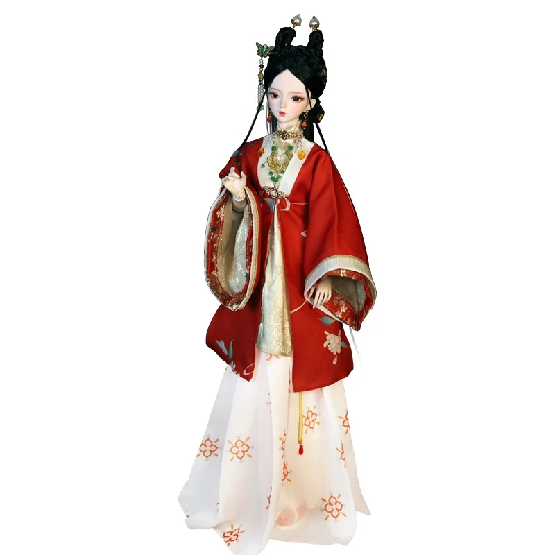  Восточное очарование 60 см BJD куклы для китайского весеннего подарка игрушки имитация