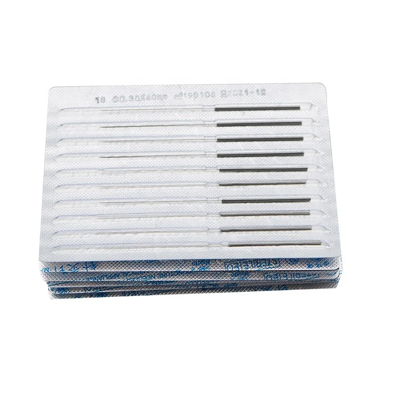 Equipments of Traditional Chinese Medicine Hwato Brand 100 Disposable Sterile Acupuncture Needles Dry Needles