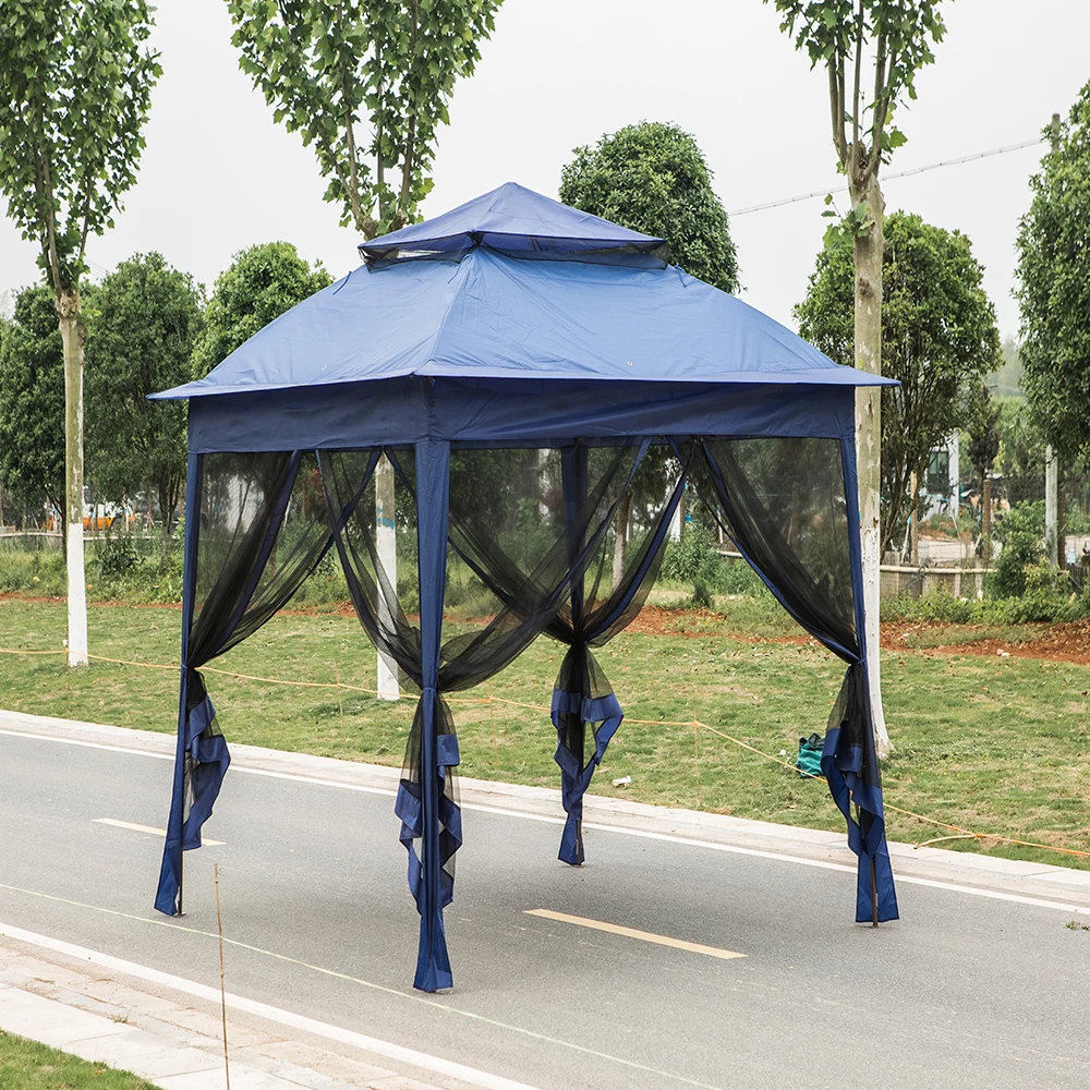 Diy Waterproof outdoor 420D oxford mesh awning tent 10x10 foldable car canopy