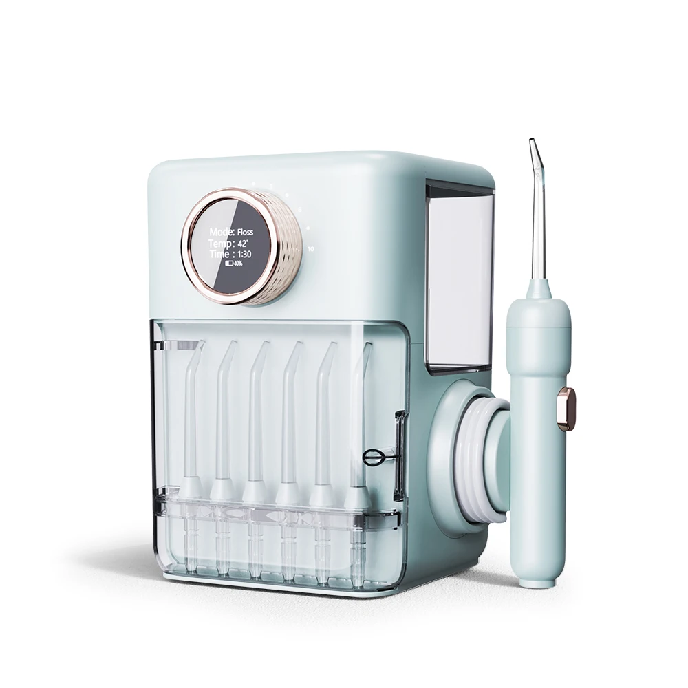 Столешница УФ-функция 900 мл емкость Стоматологическая ирригатор для полости рта воды ирригатор беспроводные зубов Оральный ирригатор