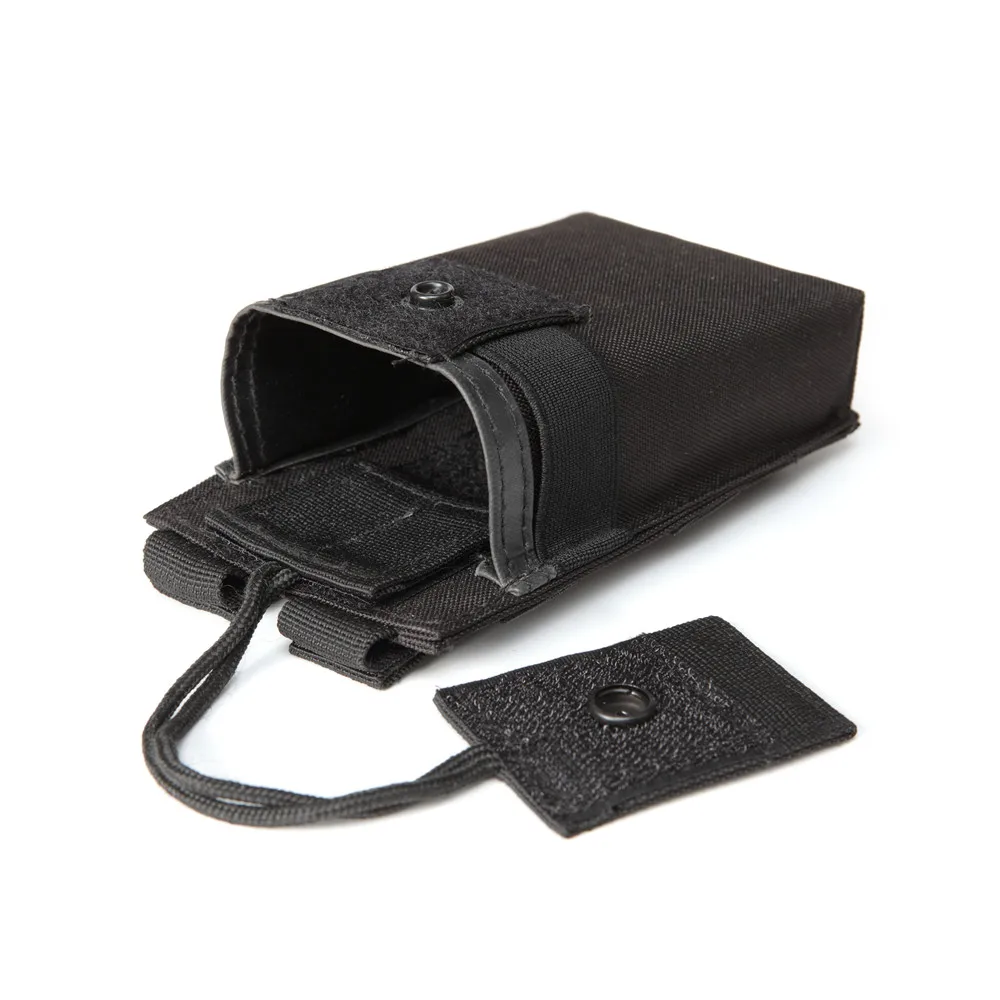 Tactical Radio Pouch Molle Phone Holster EDC Waist Bag Hunting Walkie Talkie Holder Radio Mag Pouches