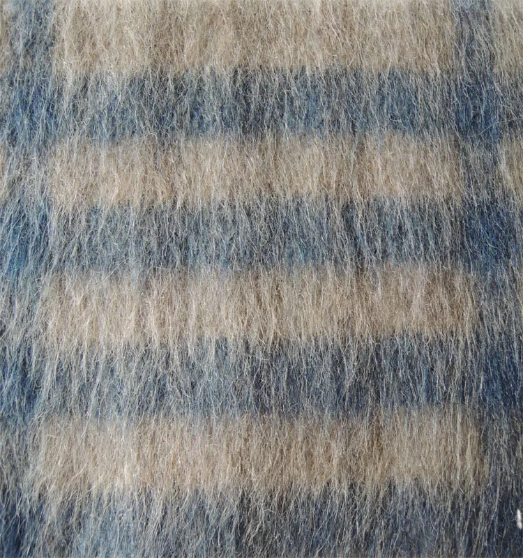 Китайский поставщик, оптовая продажа, стильная разноцветная шерстяная ткань