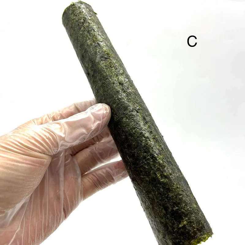 Healthy seafood products dark green roasted seaweed nori 100 sheets for sushi