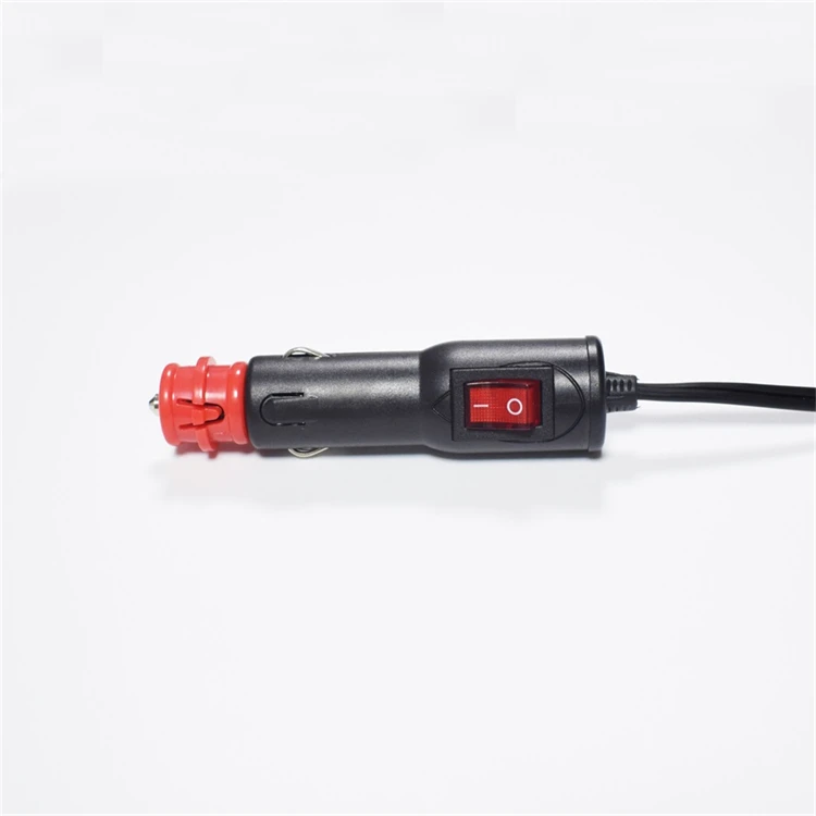 12V24V автомобильный холодильник DC Шнур питания 10A предохранитель кулер 2-контактный штекер с переключателем SPT1/18AWG для мини-Fridges-5.9ft/1 8 м