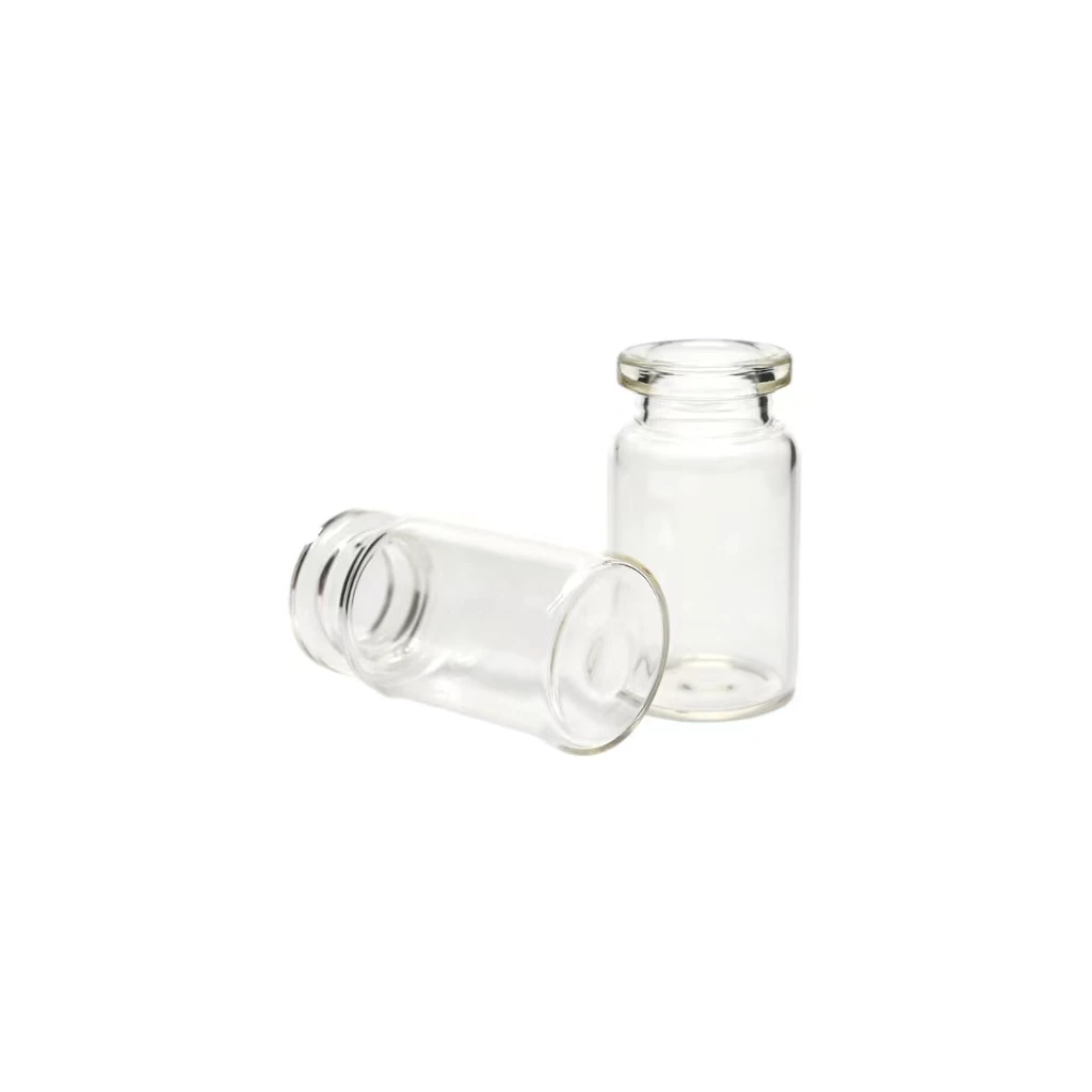Hot sale high quality 2ml 5ml 10ml clear amber pharmaceutical empty glass tubular vials injection cosmetics bottles