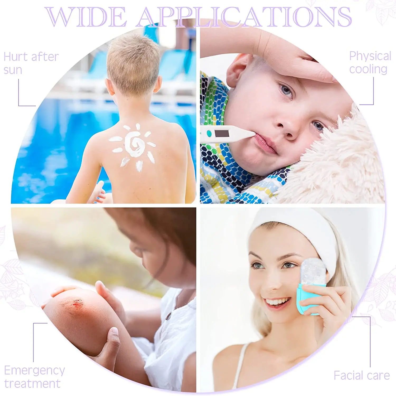Массажер для лица Guasha силиконовый ледяной ролик контура инструменты ухода за кожей форма тела глаз