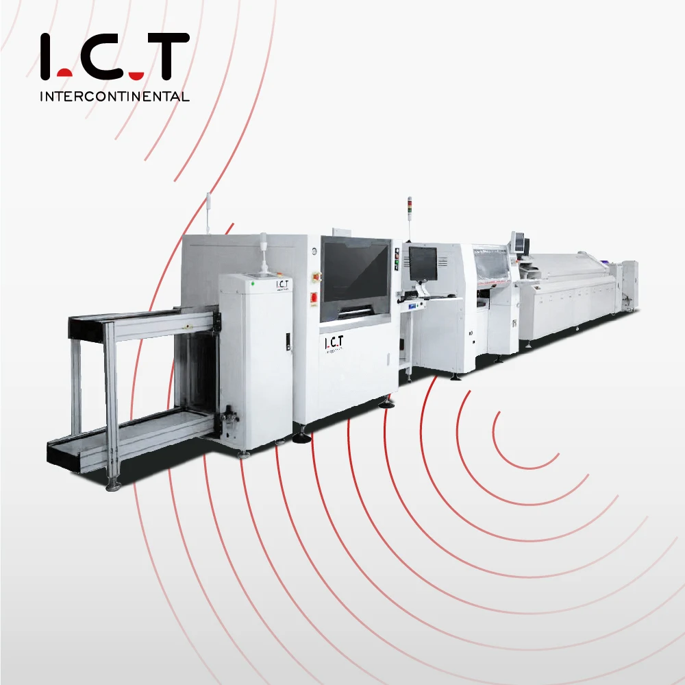 PCB Belt Conveyors Production Line For PCBA Automatic SMT Production Line SMT Ai Total Solution Line Manufacturer From China