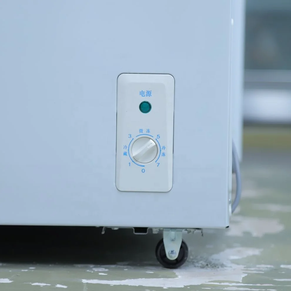 SUILING 100L Chest Freezer Deep Freezer Commercial Refrigerator