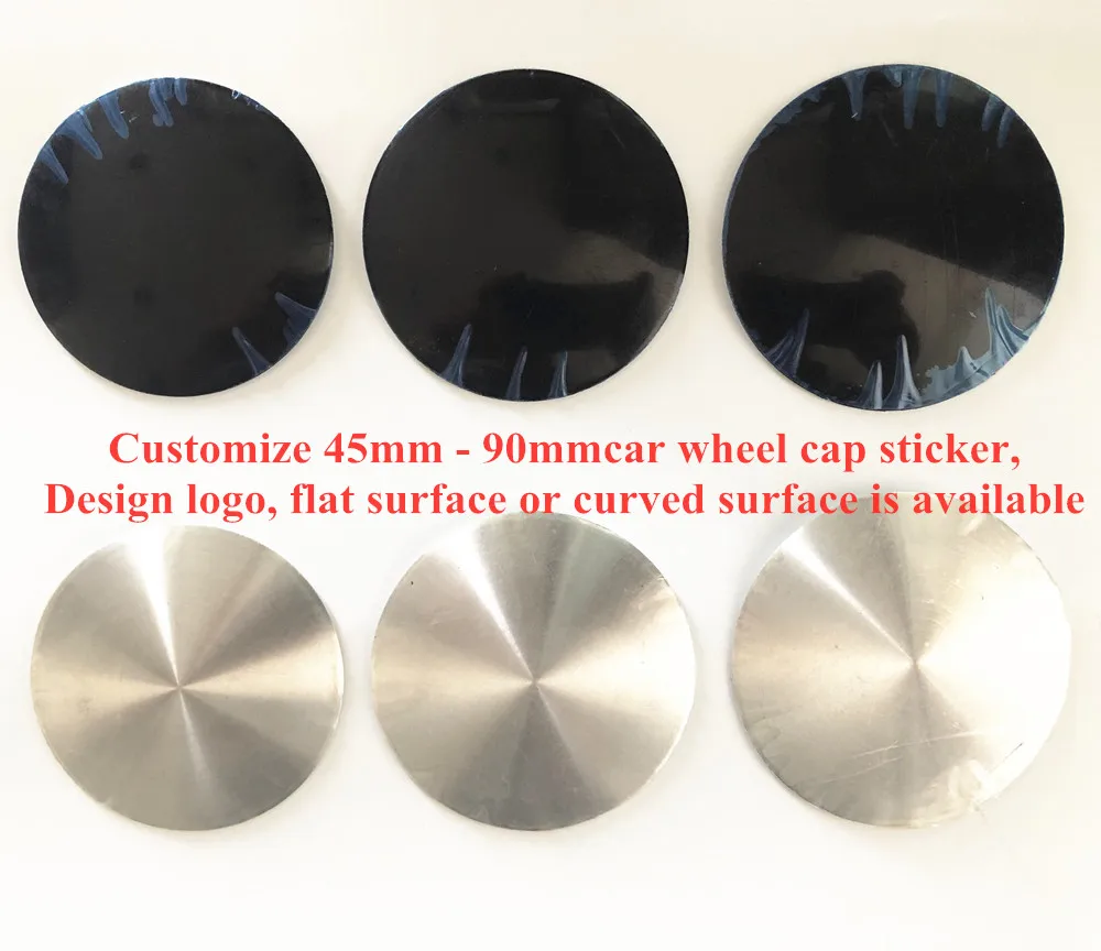 55mm Auto Cap Hubs Hubcaps Car Rims Replacement Dust Alloy Cover for M582 OZ Racing Wheels