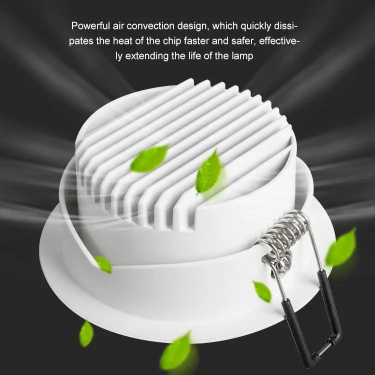 Vace led recessed 3w 5w mini ceiling spot light cut out 50mm ultra thin downlight with colorful rings for decorative retail