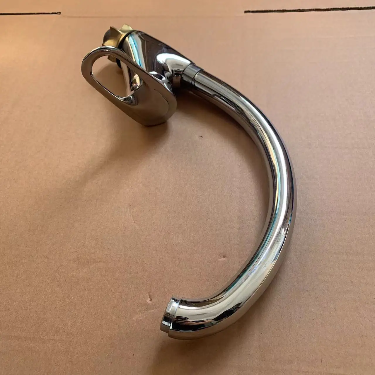 ATLANTIS Sanitary ware taps chrome finished deck mount single handle kitchen tap and mixer