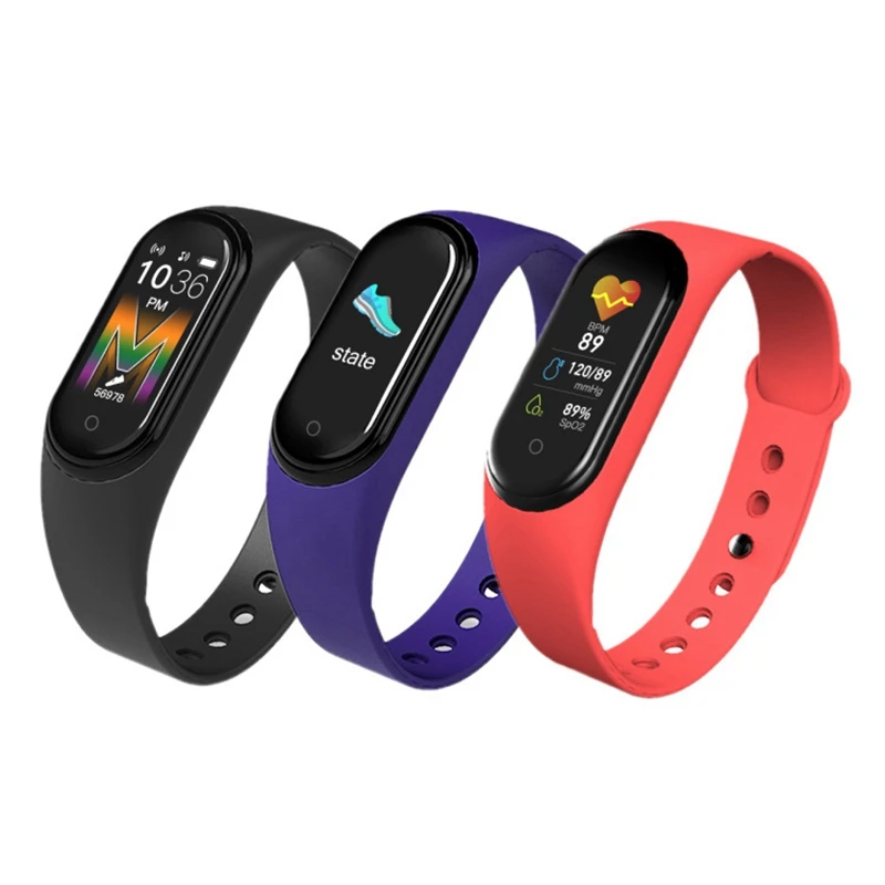 M5 Smart Band Bracelet IP67 Waterproof Smarthwatch Blood Pressure Fitness Tracker Smartband Fitness Wristbands