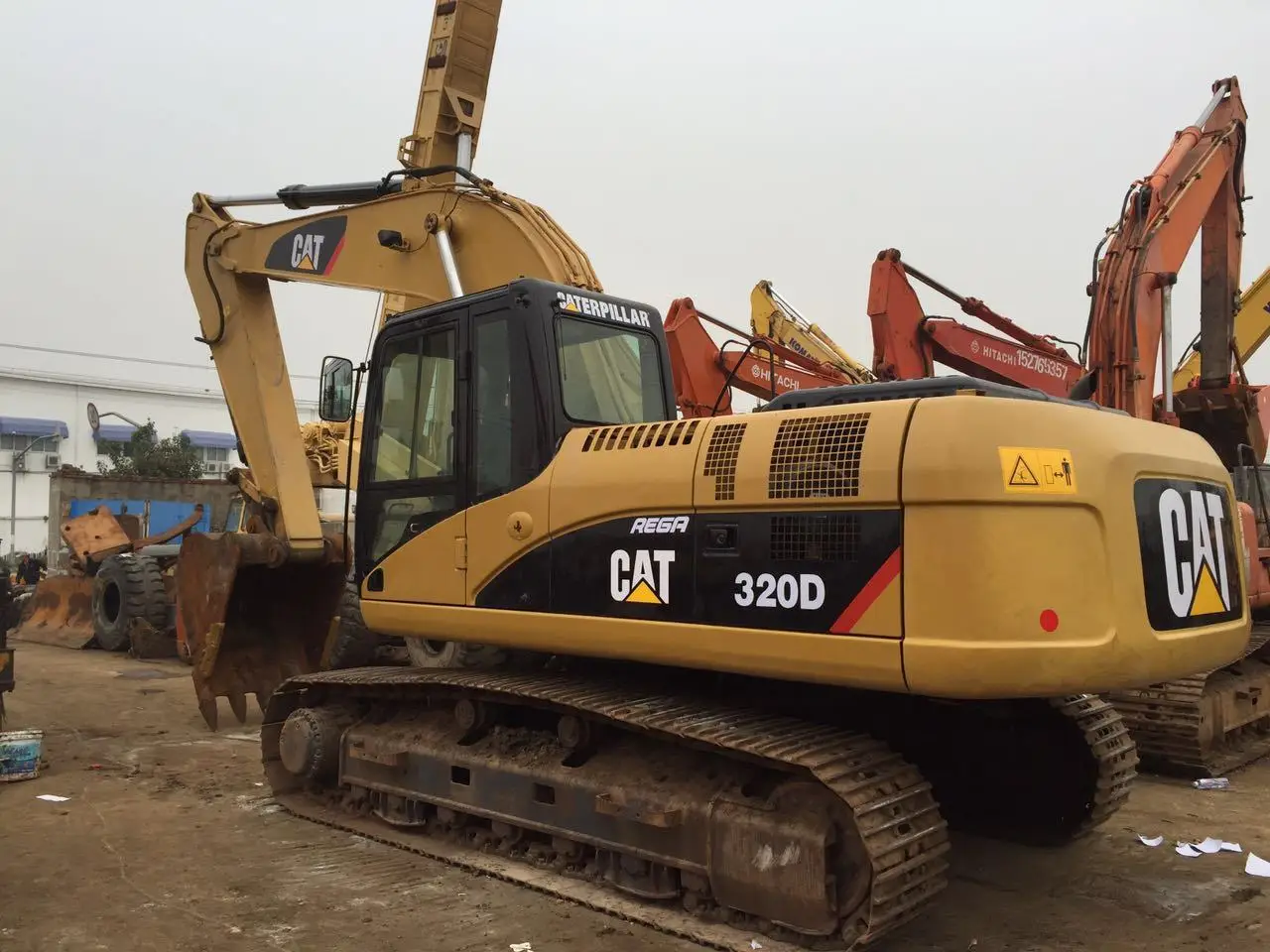 Uesd Cat 320d 329d2 экскаватор гусеничный подержанный Китай с 80% Новинка для