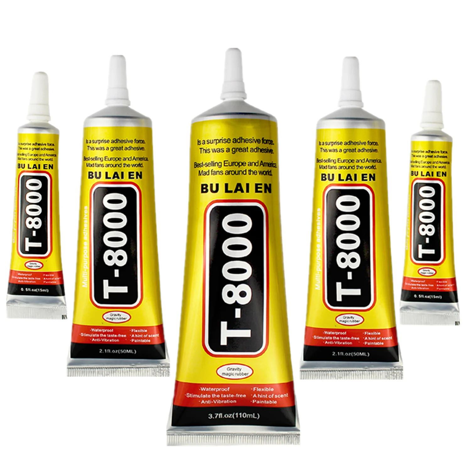 15ml high-quality professional custom-made transparent high-performance silicone sealant T8000 glue 50ml