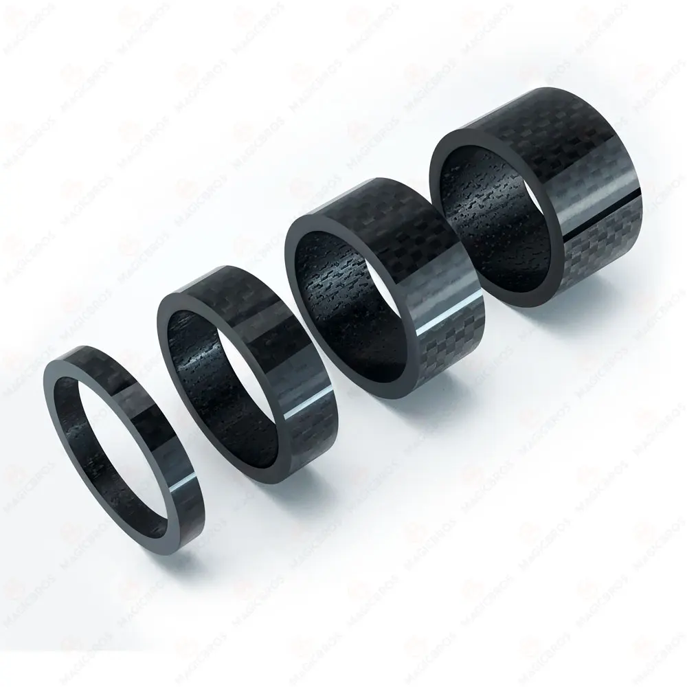 High Quality Mountain Bike Road Bike 5mm 10mm 15mm 20mm Bicycle Front Fork Headset Carbon Fiber Washer