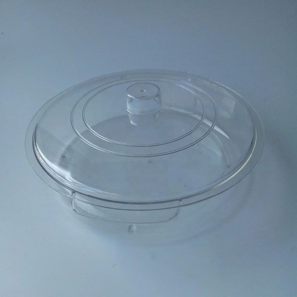 Real Microwavable plastic Steaming Containers Microwave Cooker Food Steamer Pot