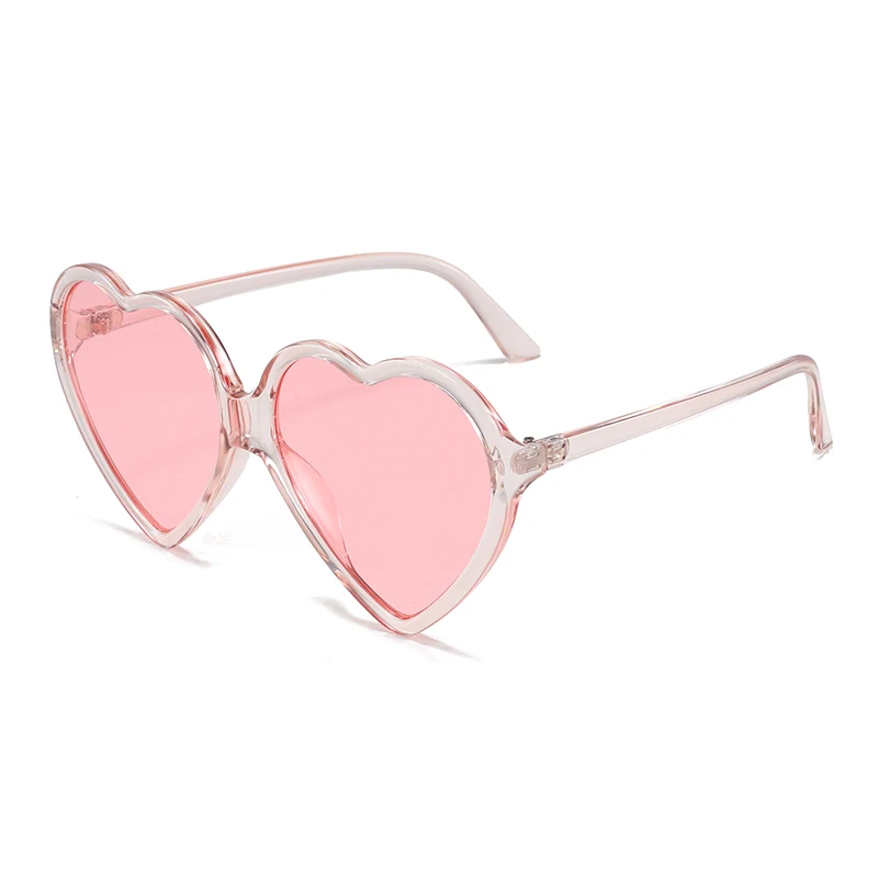 HW 6453 lovely heart cute vintage custom italy designer luxury women shade Cartoon sun glasses Adult HeartShaped sunglasses 2023