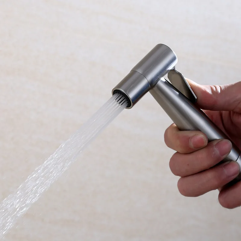 Hot Selling 304 Stainless Steel Hand Toilet Bidet Spray Muslim Shower Shattaf Handheld Bidet Sprayer power spray gun