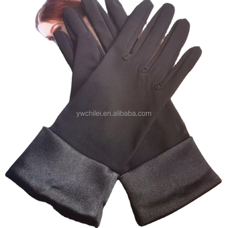 Белое Короткое свадебное платье банкетные перчатки