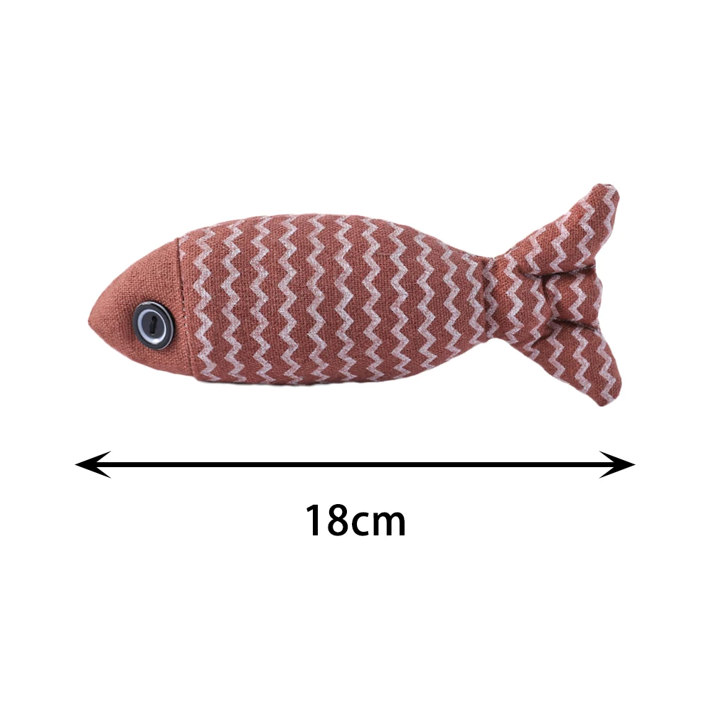 2024 Interactive Cat Toy Fish Soft Cat Toys With Catnip for Indoor Cats