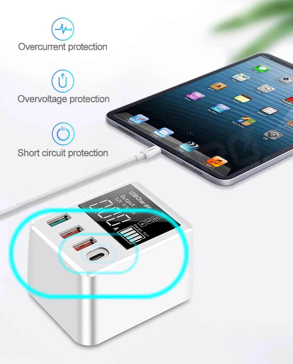 Быстрая зарядка Qc3.0 зарядное устройство для мобильного телефона Быстрая зарядка для Iphone Xiaomi Huawei Samsung Высокое качество штепсельная вилка европейского стандарта дорожный Usb настенный адаптер питания