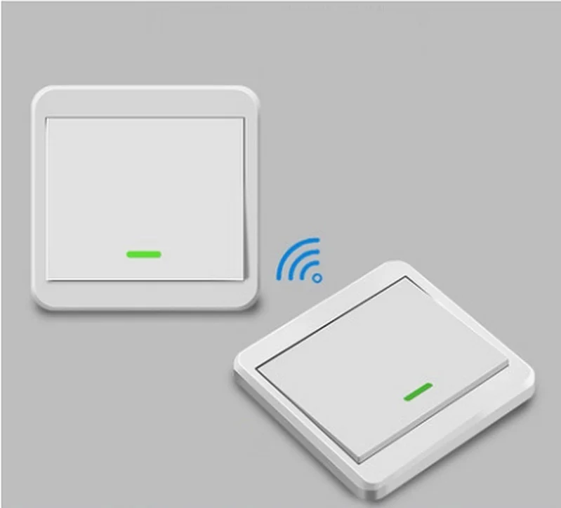 Bedside Wall Switch 1/2/3 Gang No Wiring Wall Switch Large panel without bezels Wifi Smart Switch