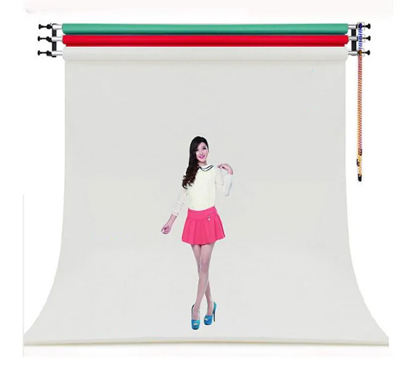 Photography 3 Roller Wall Mounting Manual Background Support System For Photography Background Studio Seamless Paper