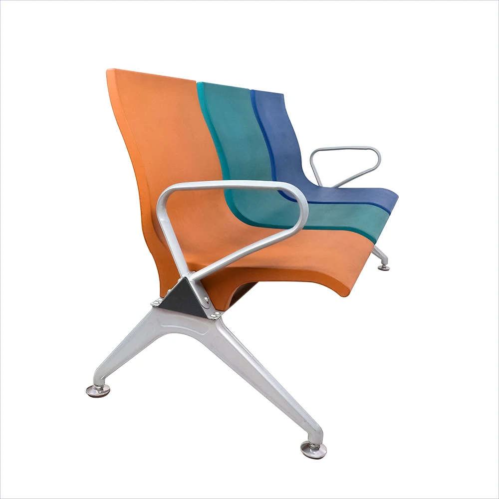 Красочный Полиуретан pu, 2 3 4 5 мест, больничная скамейка, сидение для аэропорта, железнодорожной станции