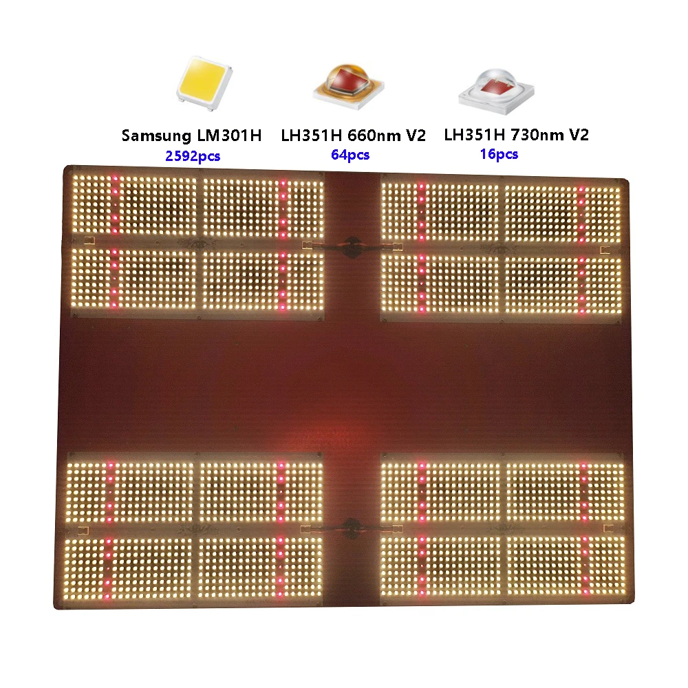 Top Led Grow Light LM301H LH351H Diablo QB648V2 Grow Light For Large-scale Horticulture Lighting
