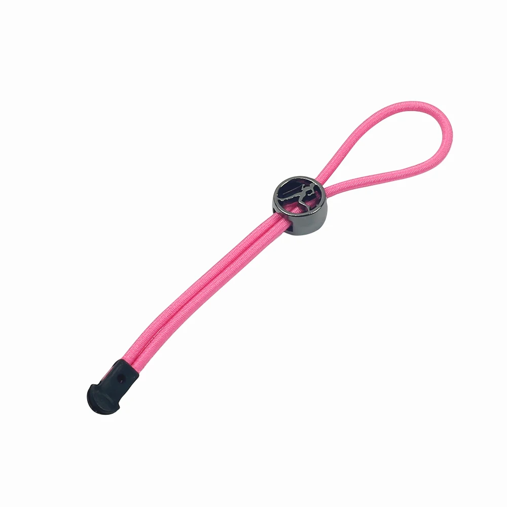 Silicone Zip Puller With Logo Zipper Slider String Custom Zipper Pulls Replacement For Clothing Bag
