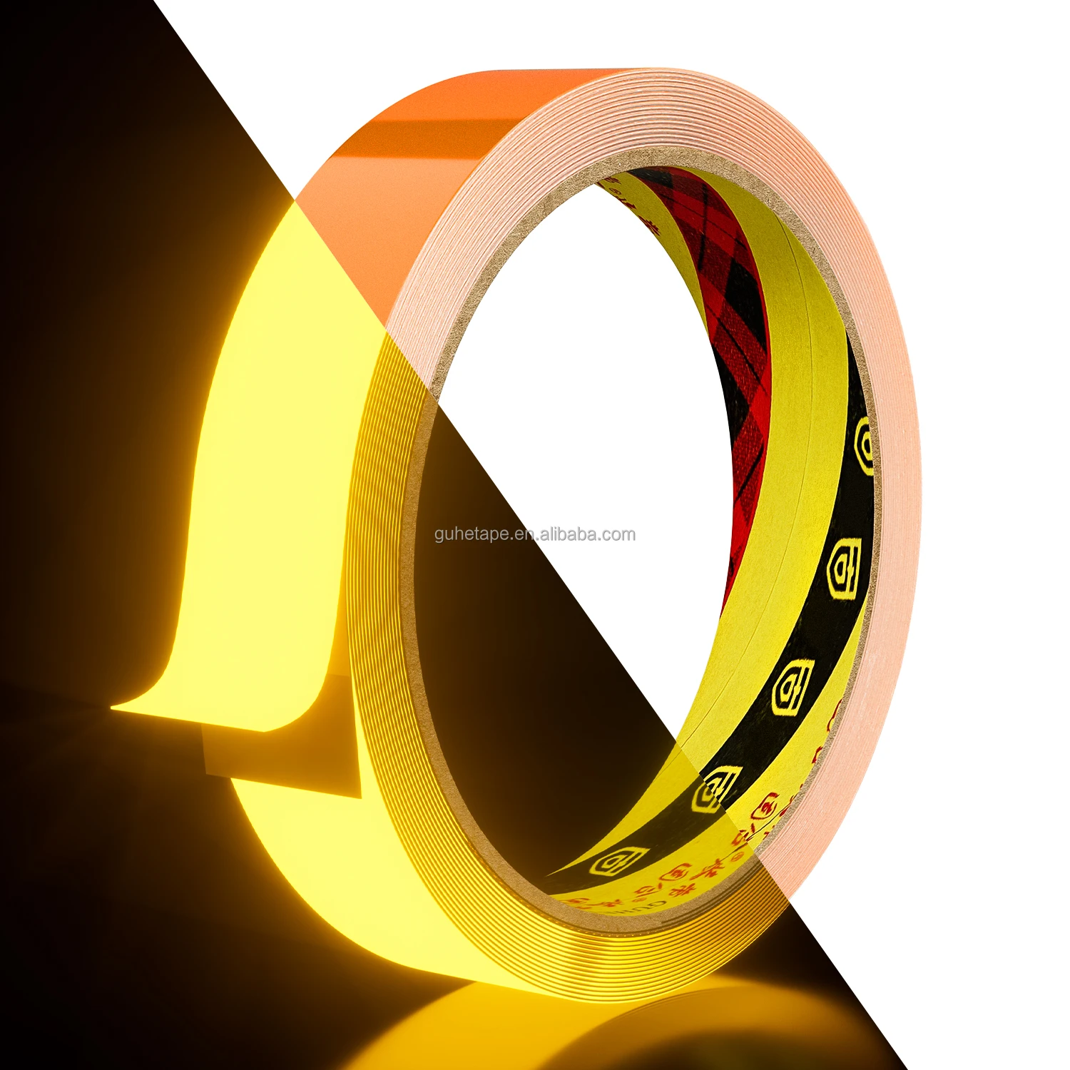 Wallpaper Sticker Glow In The Dark Safety Tape Self-Adhesive Luminous Tape for Home Decoration & Security Warning