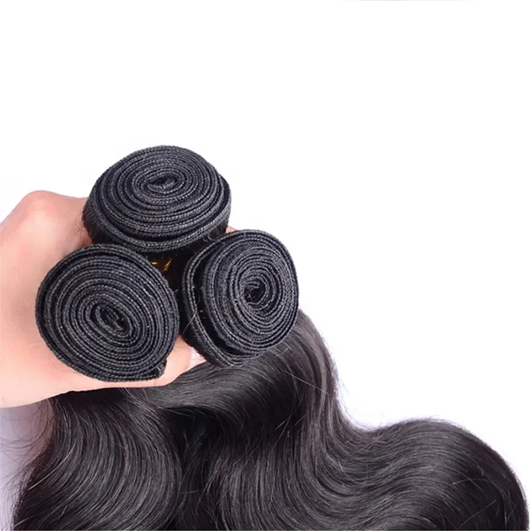 Cljhair Free Sample Wholesale Raw Virgin Human Hair Vendors Bundles Natural Black For Black Woman Body Wave Cuticle Hair