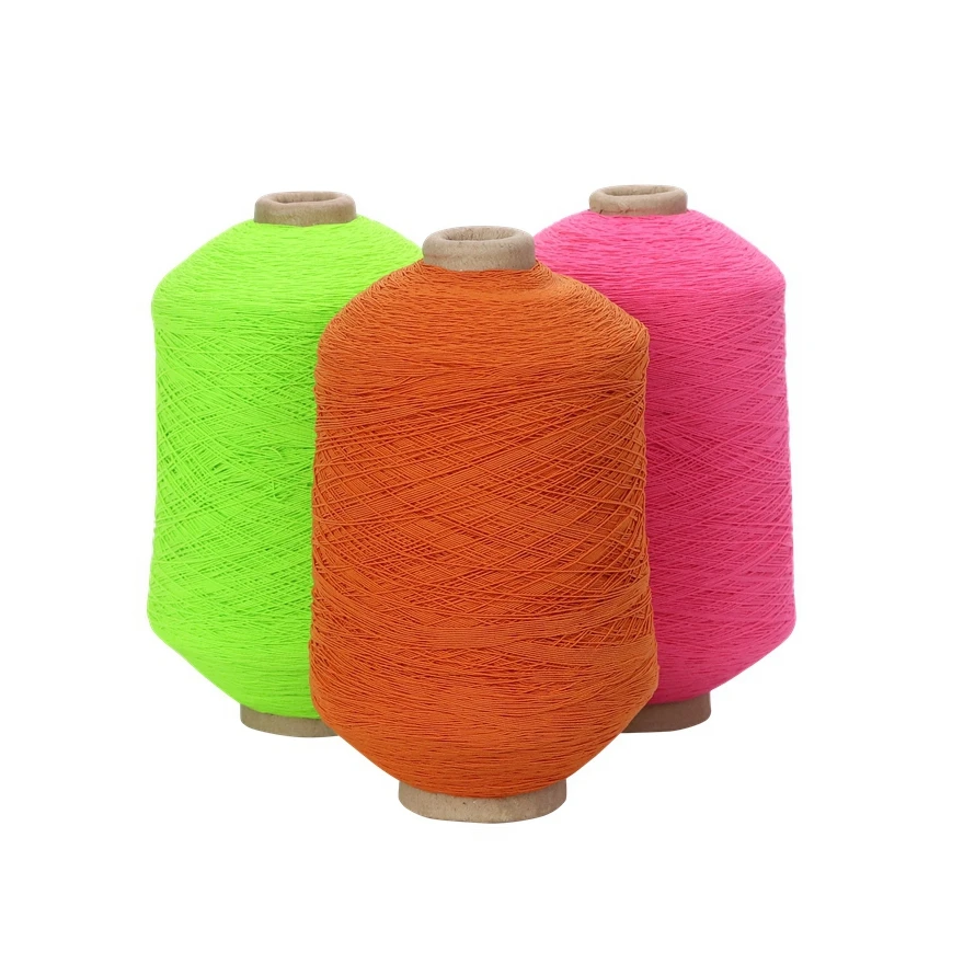 Elastic Thread Double Covered Yarn High Quality Rubber Covered Yarn For Knitting