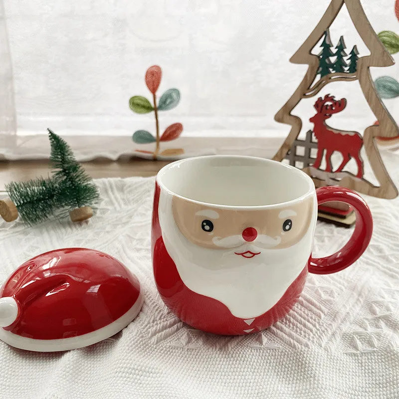 Promotion Novelty Buy Christmas Festival Holiday Santa Happiness Mug Wholesale Online With Handle