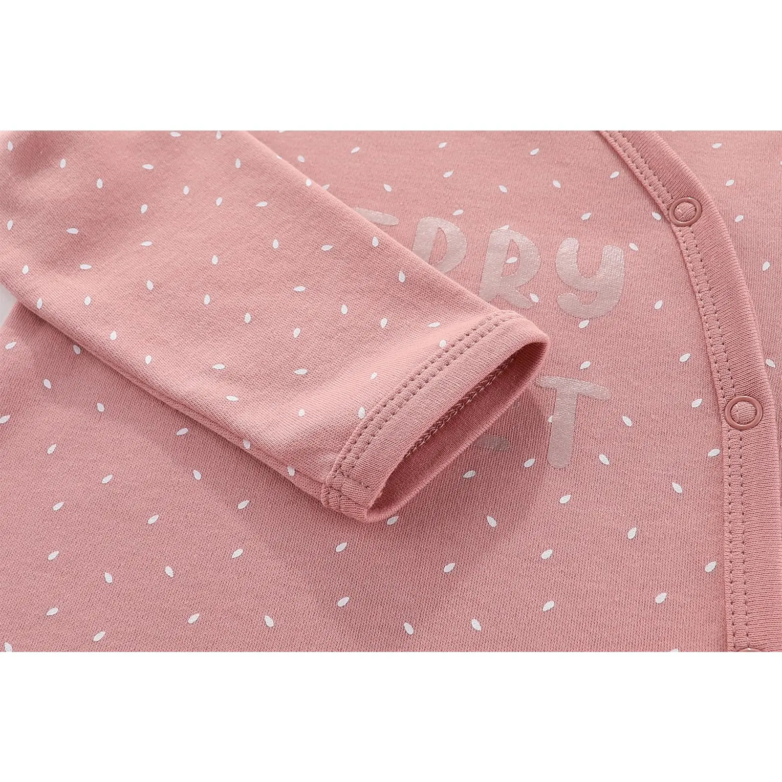 Manufacturer Support 2024 Hot Product Organic Cotton Fabric OEKO Standard 100 Certified  Baby Rompers  Sleepwear Baby Clothing