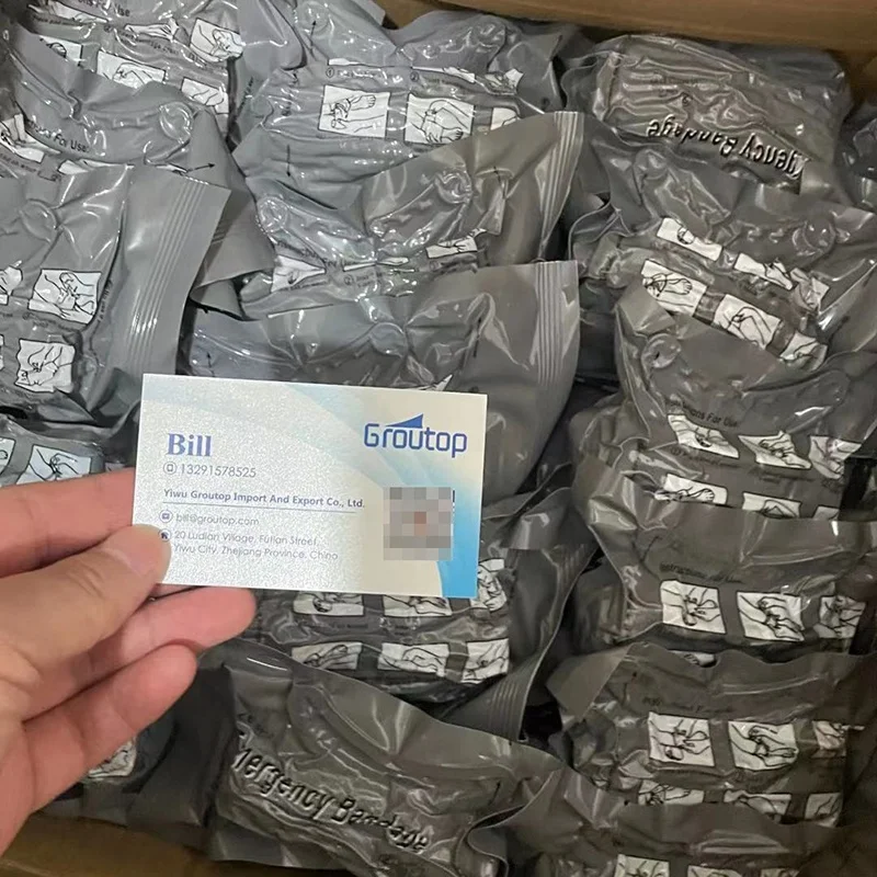 Medical adhesive pressure Elastic compression Trauma Emergency Knee Arm Bandage