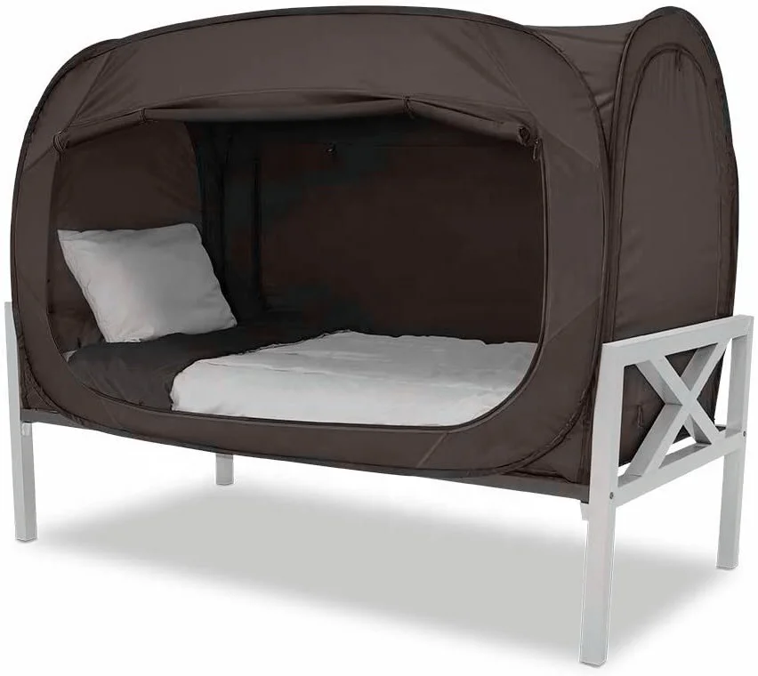 Soft Fabric Dark Pop Up Privacy Tent For Indoor