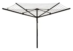 4 Arms 45m Umbrella Rotary Airer Outdoor Drying Rack for Online Retailer Special