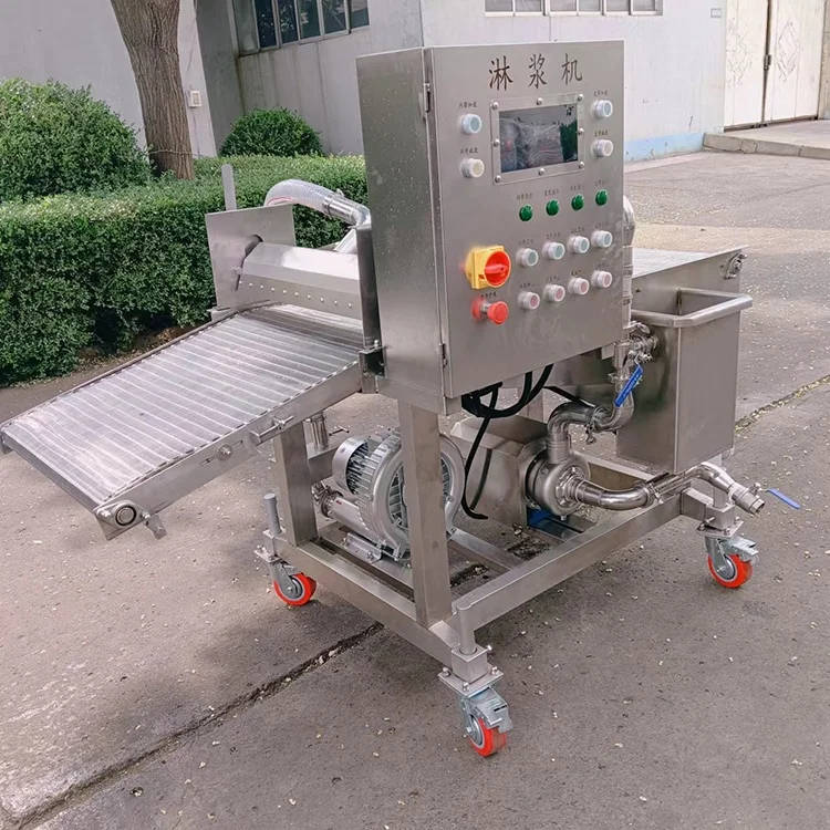 Patty Battering Machine Chicken Nuggets Battering Breading Coating Machine Cutlet Batter Covering Machine