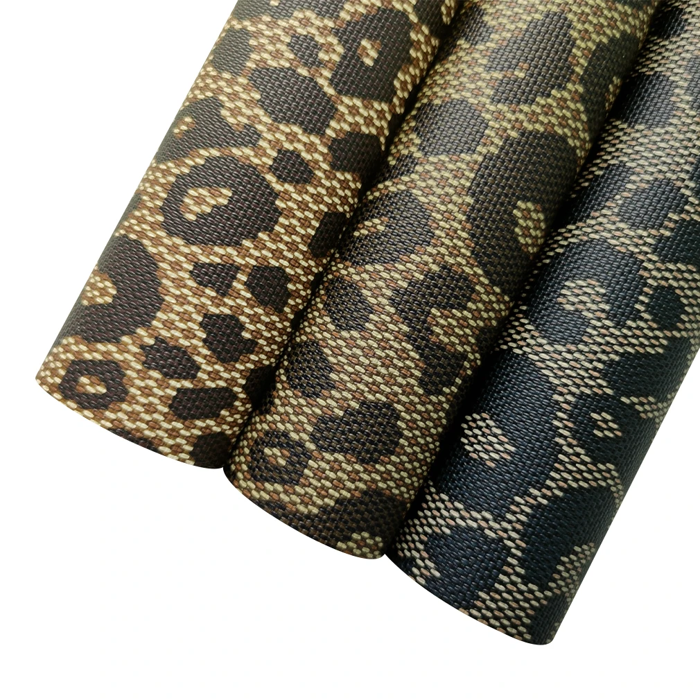 thickness 0.8MM Vintage Snake Pattern leather for making handbag purse pu leather