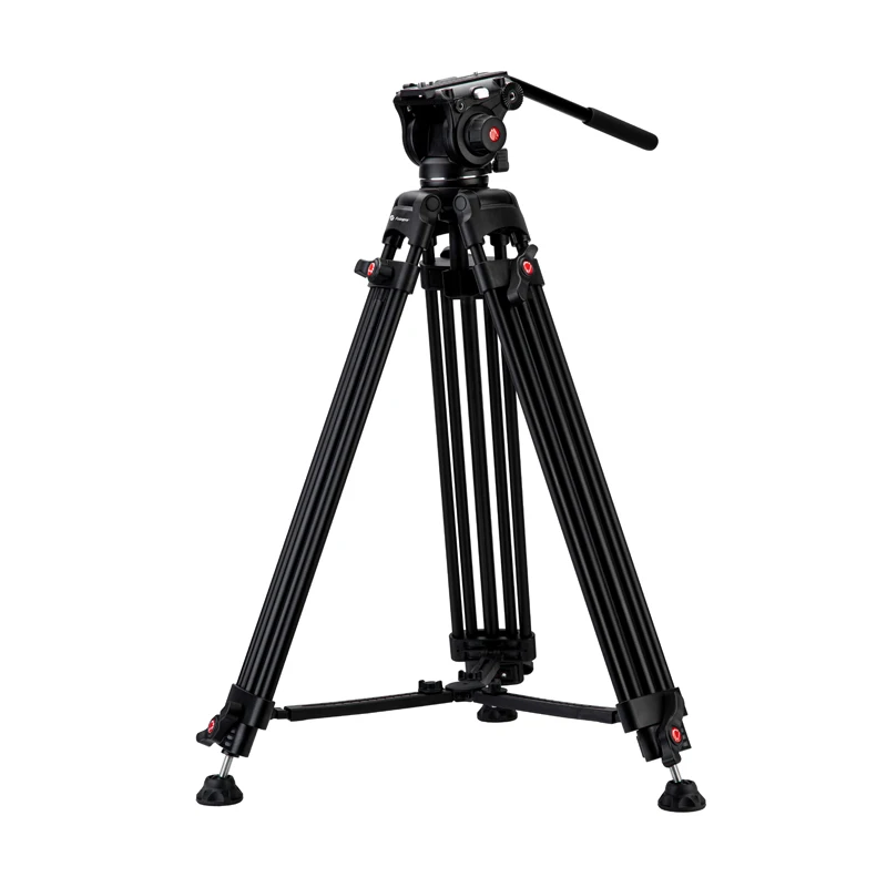 Fotopro Professional Heavy Duty DV Camcorder Photography Camera Tripod Stand with Fluid Head