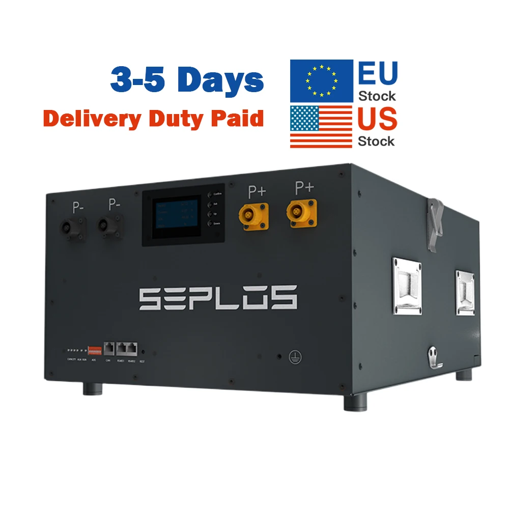 Seplos Mason 280 Diy Kit EU STOCK 15kwh seplos smart bms 200ah 300ah home solar energy storage battery box lifepo4 48v 280ah