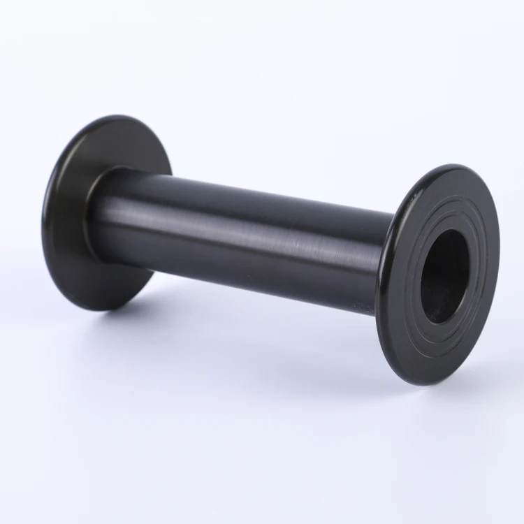 Black yarn covering machine Aluminium Bobbin  for textile machine165*100mm