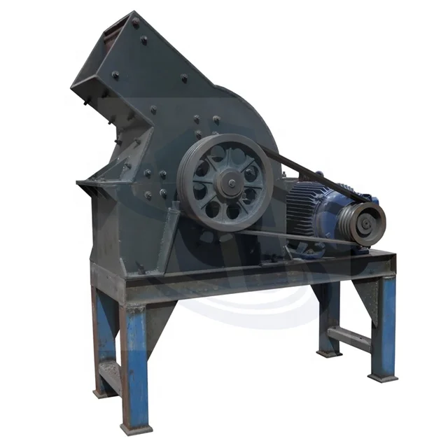 HuanSheng 2024 Diesel Hammer Crusher With Conveyor And Feeder Fine Powder Stone Hammer Crusher PC200x300 Hammer Crusher