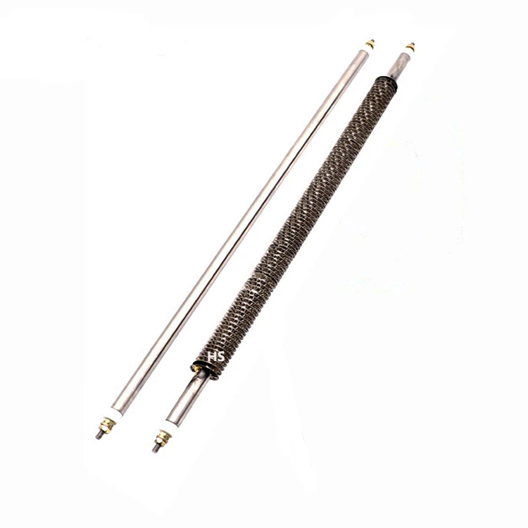 I Shape Straight Type Stainless Steel Electric Air Heating Tube Finned Tubular Heater Oven Heater