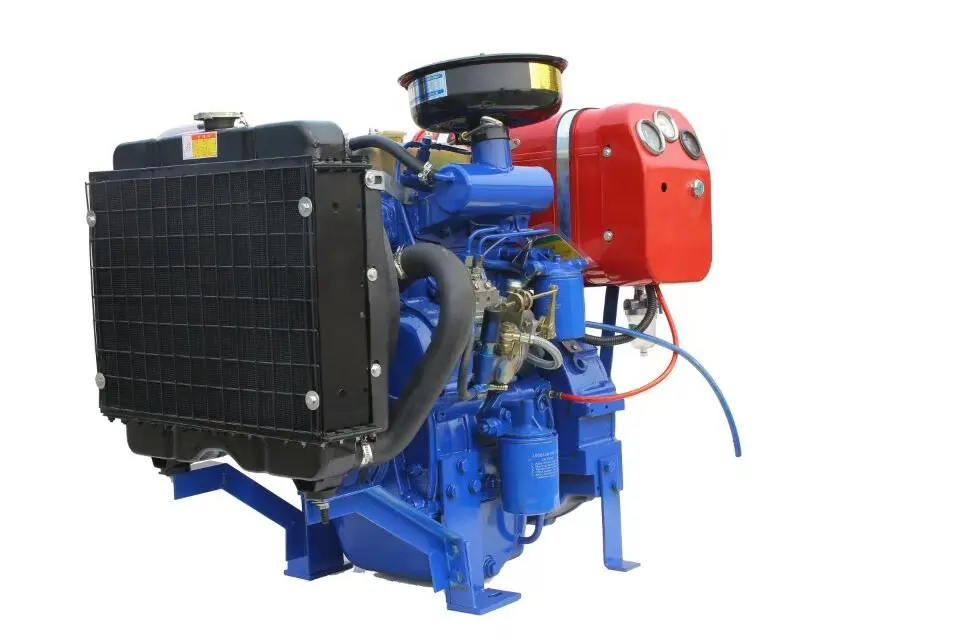 38hp 2 cylinder marine diesel engine