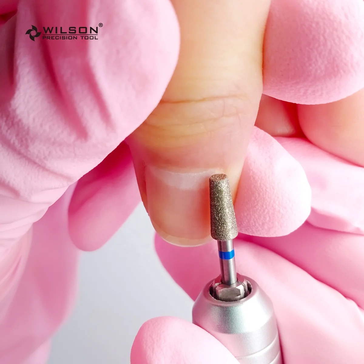 1.6mm Small Tapered Shape WILSON Professional carbide nail drill bit Cuticle Clean diamond nail bits