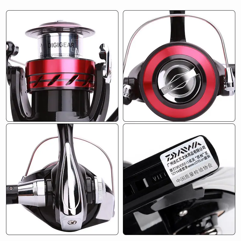 DAIWA SWEEPFIRE 2B CS 1500 2000 2500 3000 3500 4000 4500 5000 2+1BB Max Drag 2-8KG Spinning Fishing Reel
